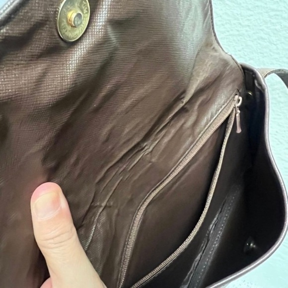 Burberrys bundle brown vintage crossbody bag w/key chain wallet β€οΈ - Picture 9 of 12